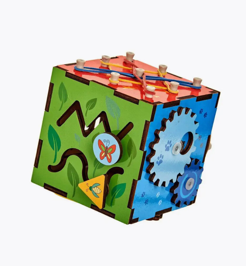 Развивающая игрушка Бизи куб