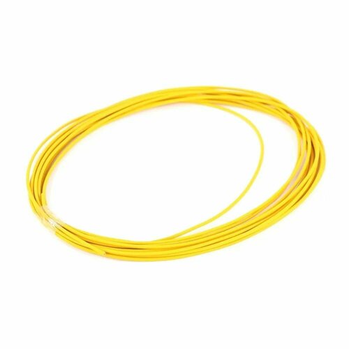 Провод пвам 0,75 кв. мм, 5 м (желтый) провод пвам 0 75 кв мм 20 м желтый
