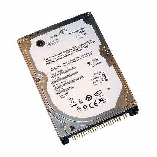 Жесткий Диск Seagate ST940815A 40Gb IDE 2,5 HDD жесткий диск seagate st340824a 40gb 7200 ide 3 5 hdd