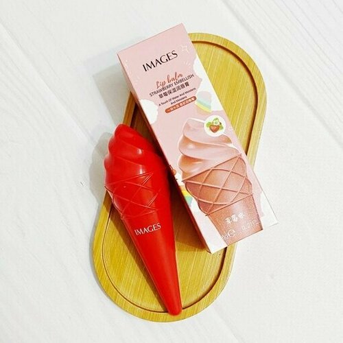 Бальзам для губ в виде мороженого Images аромат Клубника 299₽