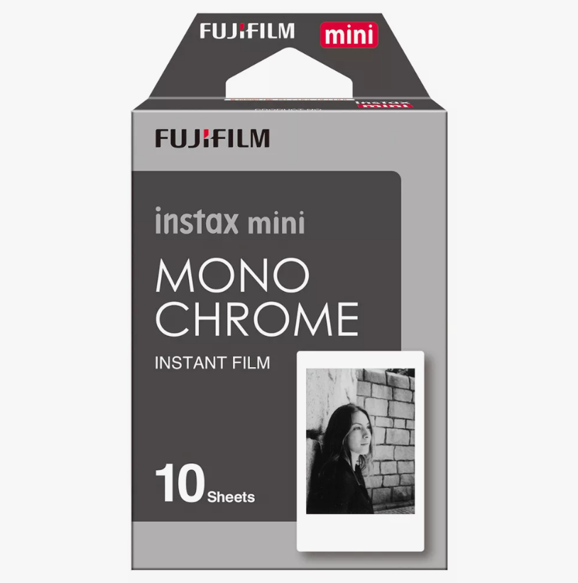 Фотопленка Fujifilm Instax Mini Monochrome (Монохромная)