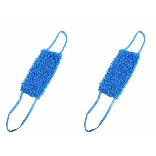 Факел Мочалка банная вязанная Нежность, 150х350 мм, 2 шт