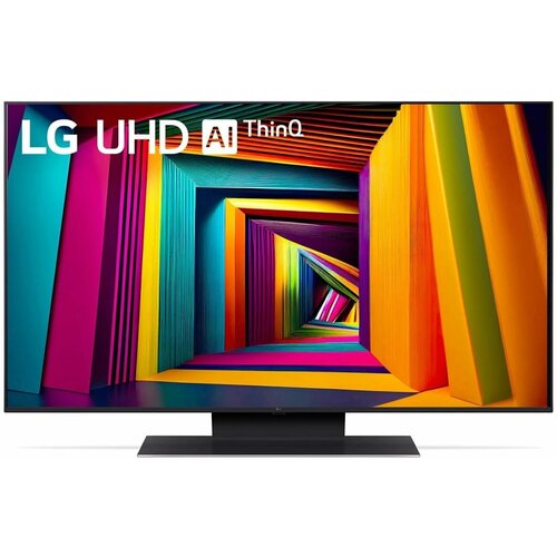 Телевизор LED LG 43 43UT91006LA. ARUB черный 4K Ultra HD 60Hz DVB-T DVB-T2 DVB-C DVB-S DVB-S2 USB WiFi Smart TV