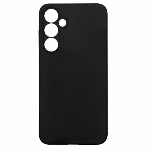 Чехол DF для Samsung Galaxy A55 5G Silicone Black sCase-188 чехол df samsung galaxy a14 5g scase 161 black