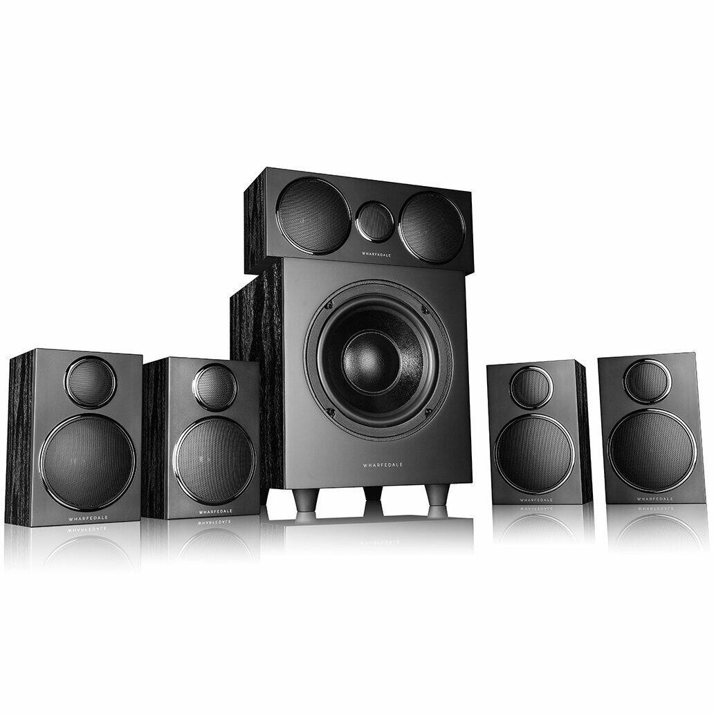 Комплект акустики Wharfedale DX-3 5.1 HCP System Black Oak