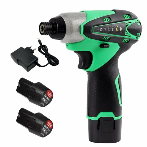 Гайковерт аккумуляторнй Zitrek ZKIS12 12 В Li-ion 2x2 Ач 9465₽