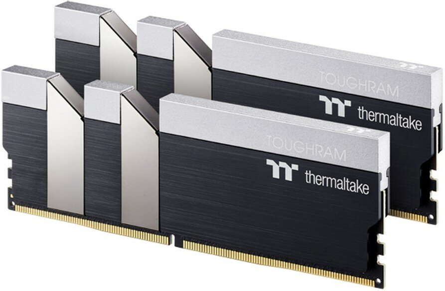 Модуль памяти Thermaltake TOUGHRAM Black Gaming Memory R017D408GX2-4400C19A 16GB DDR4 4400 DIMM Non-ECC, CL19, 1.45V, Heat Shield, XMP 2.0,