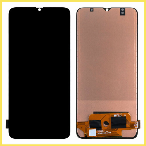 Дисплей (экран) для Samsung Galaxy A70 A705F в сборе с тачскрином Черный - (In-Cell)