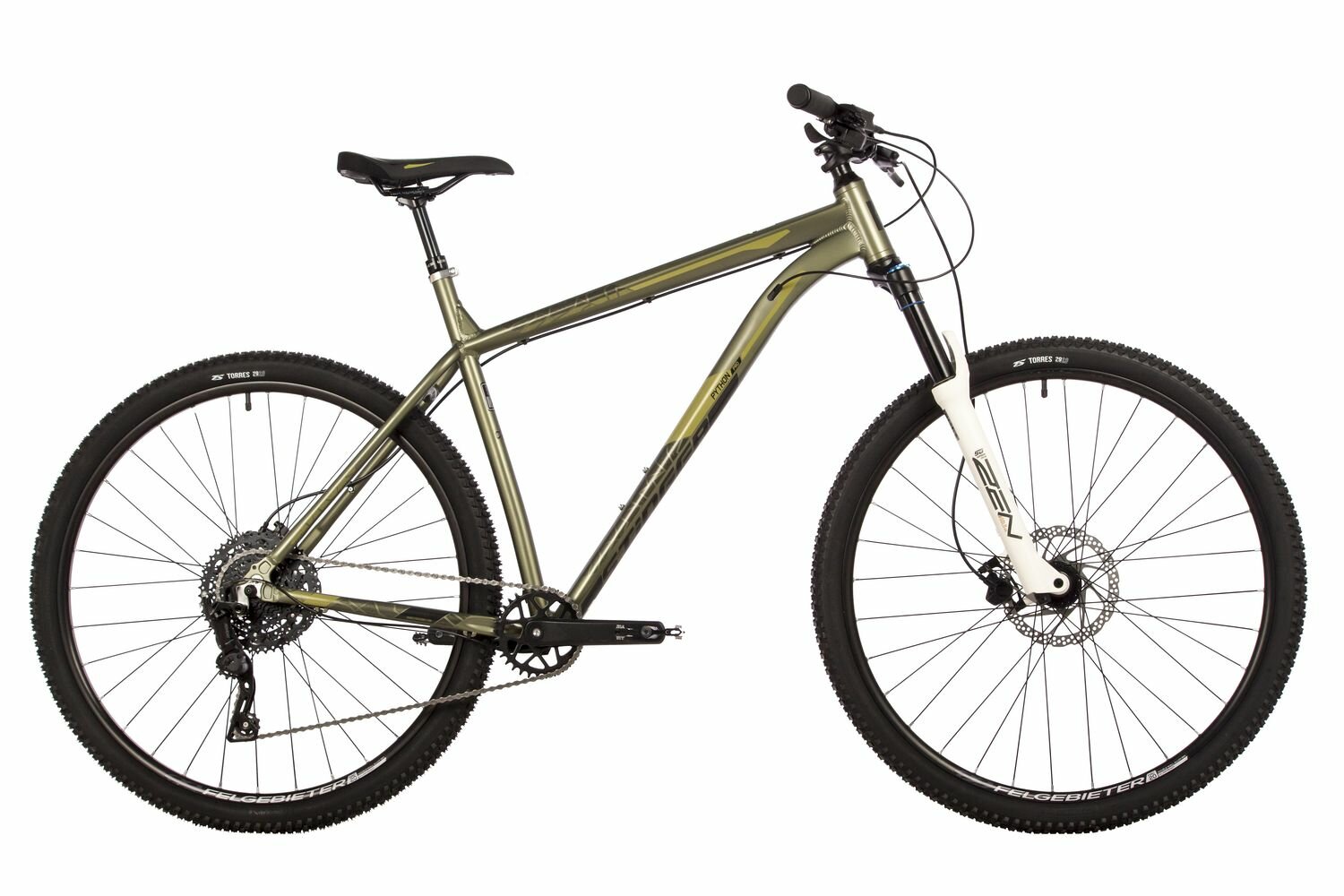 Велосипед Stinger Python Pro 29" (2023) (Велосипед STINGER 29" PYTHON PRO коричневый, алюминий, размер 20")