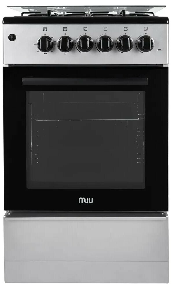 Газовая плита MIU 5011 ERP ГК LUX серая (электродуховка)