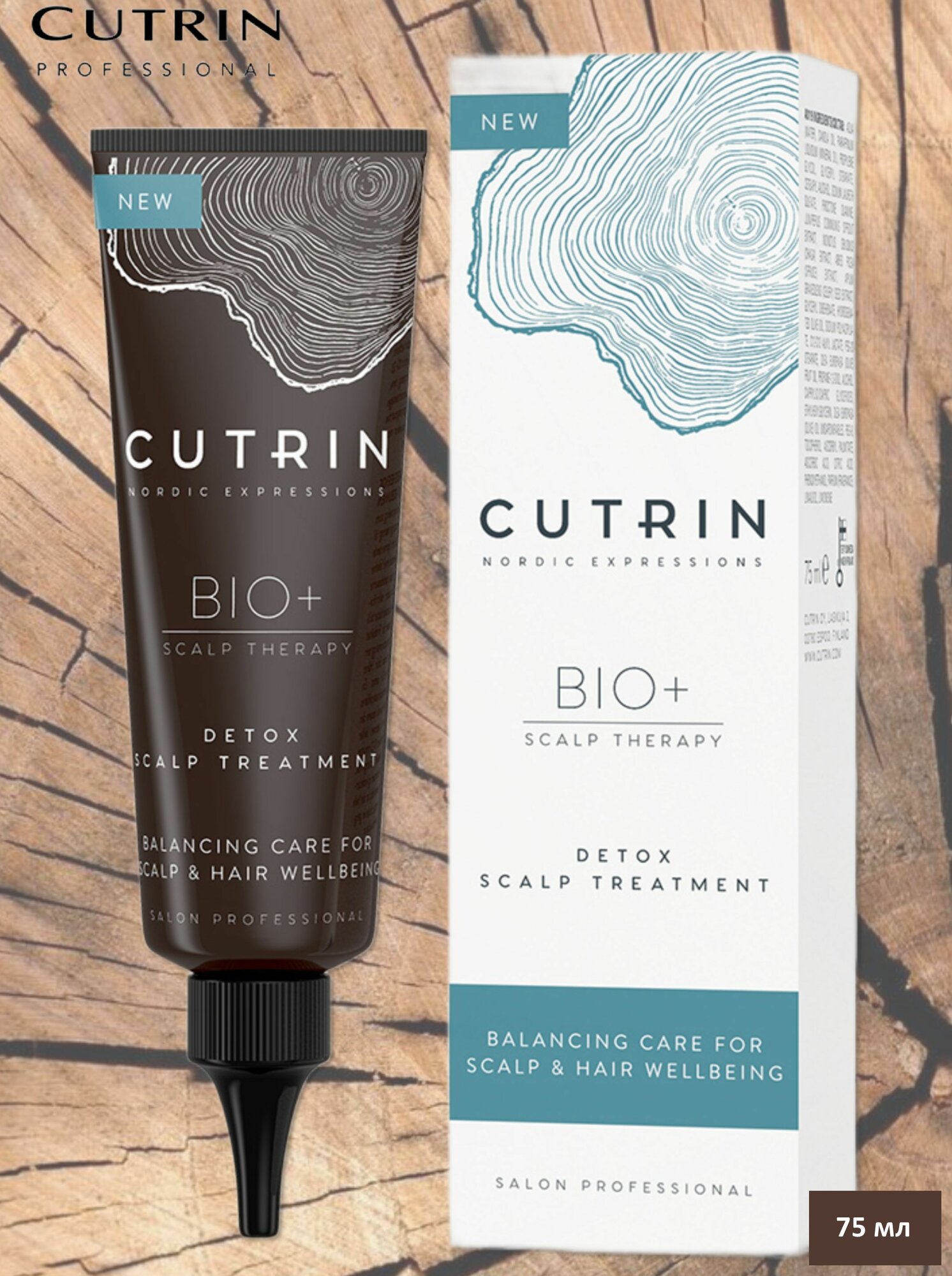 Очищающая маска Cutrin Bio+ 2019 Detox для кожи головы, 75мл - фото №9