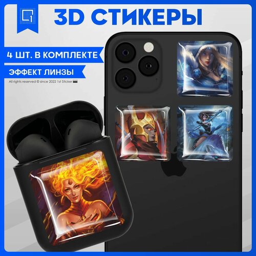 Наклейки на телефон 3D Стикеры Дота 2 стикеры наклейки для ноутбука дота 2 фейслейс войд