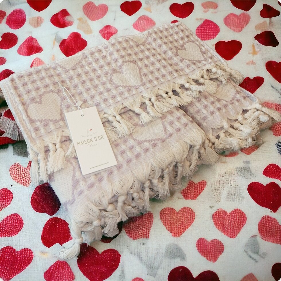 фото Подарочный набор полотенец-салфеток 30х50 (4) Maison Dor ELEGANZE голубой