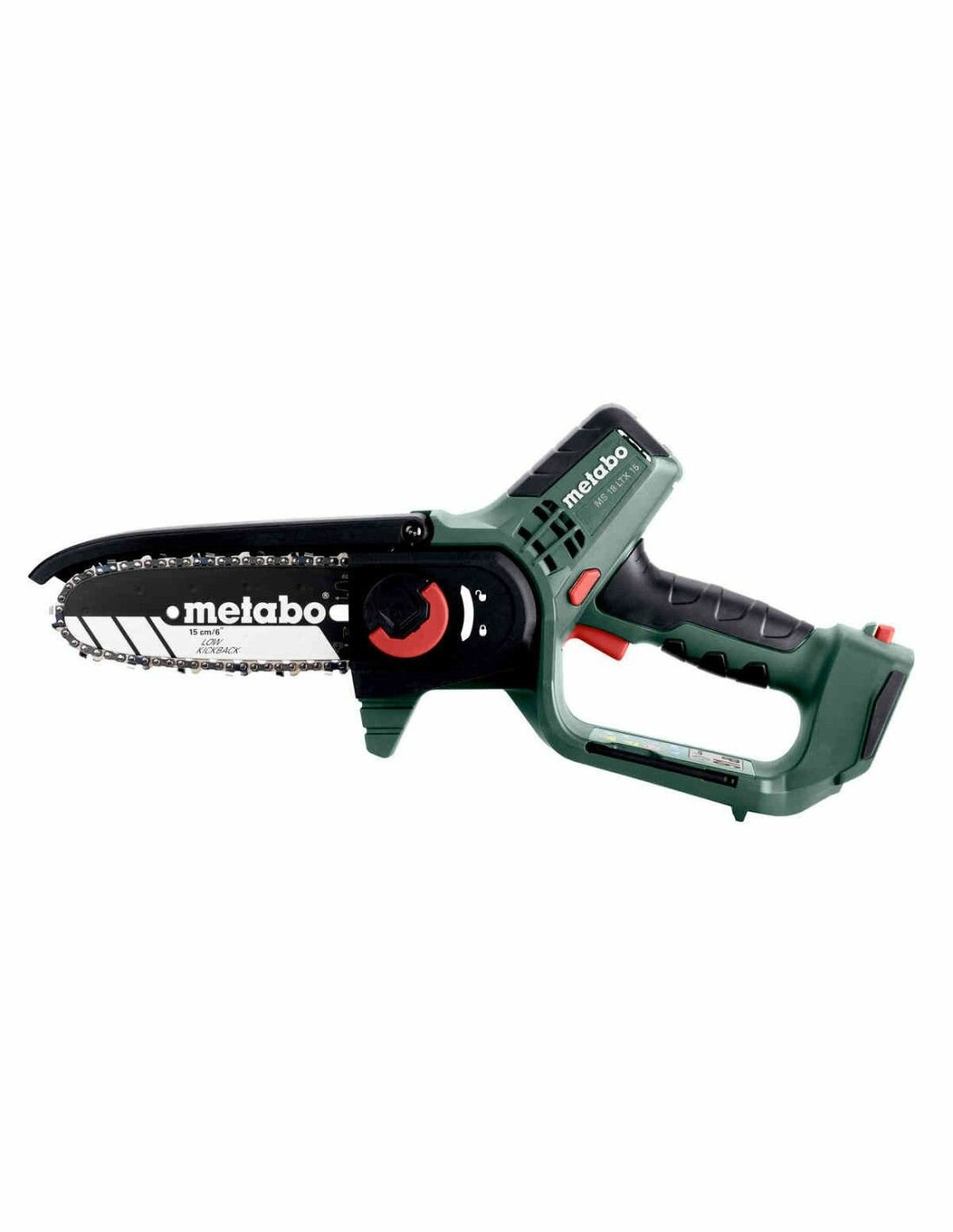фото Аккумуляторная цепная пила Metabo MS 18 LTX 15 600856840, с кейсом, без акб