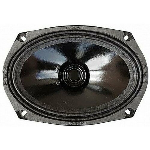 Колонки автомобильные Ural Молот АС-М69 без решетки 200Вт 95дБ 4Ом 15x23см 6x9дюйм ком2кол широкополосные однополосные 8670₽