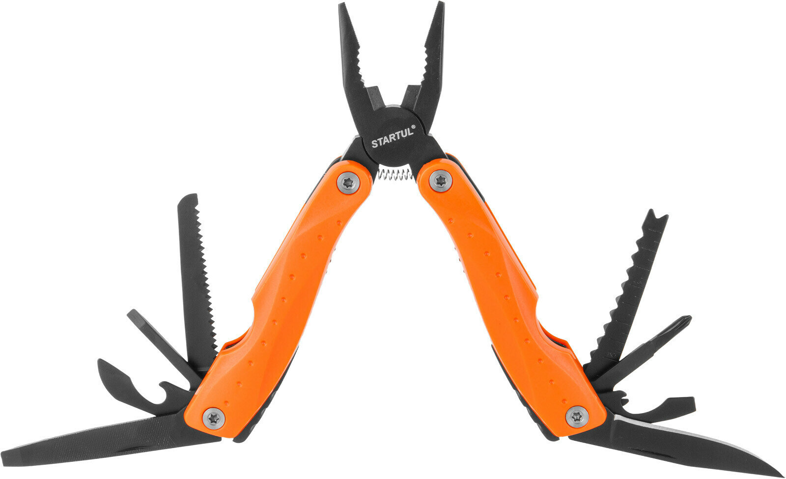 Мультитул многофункционнальный инструмент 15 функций STARTUL PROFI (ST9505-15) — фото 1