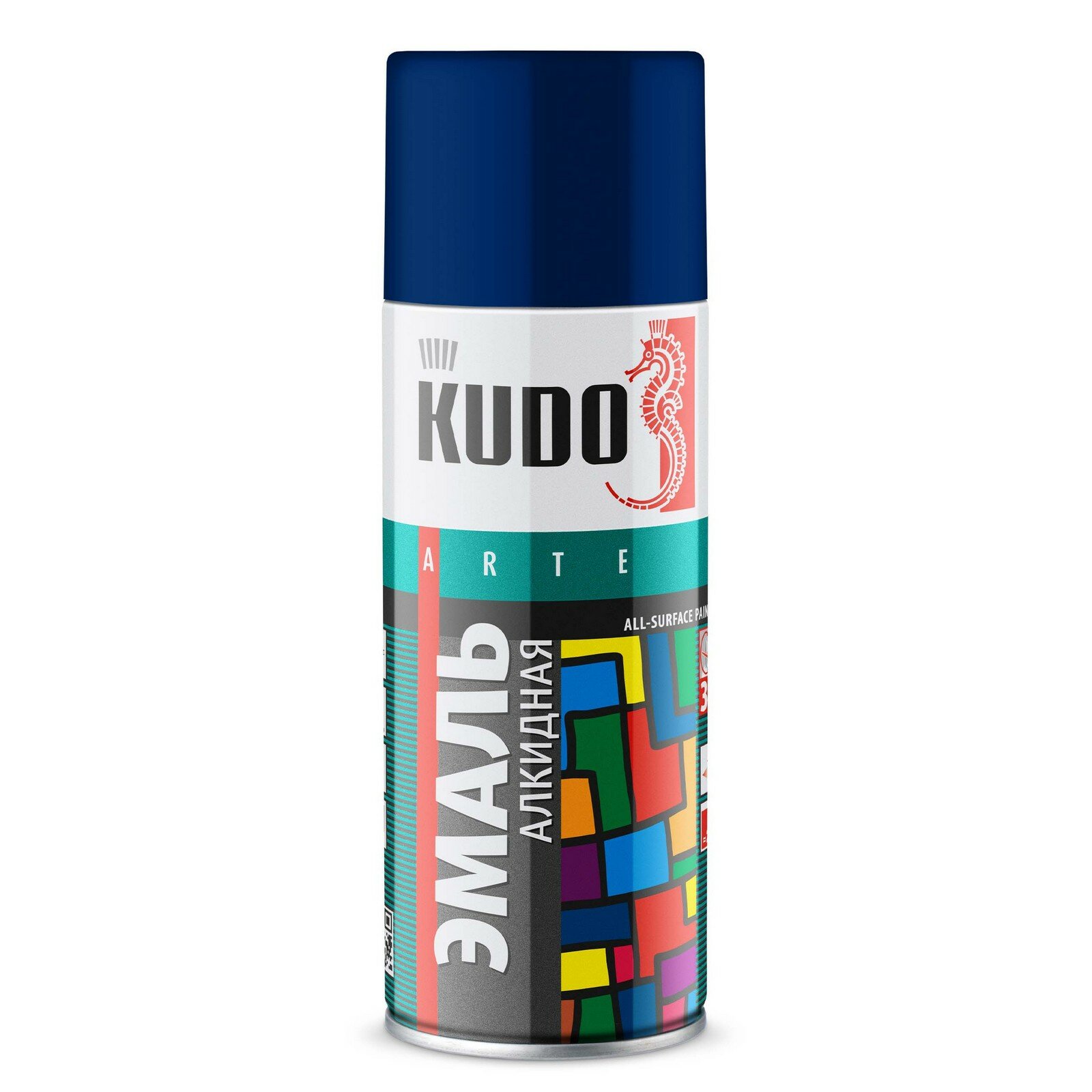 Краска KUDO темно-синяя 520 мл аэрозоль