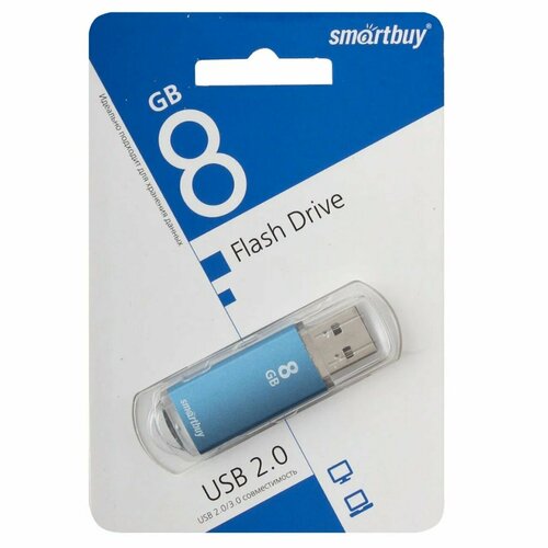 Флешка 8 Гб Smartbuy V-Cut 1248₽