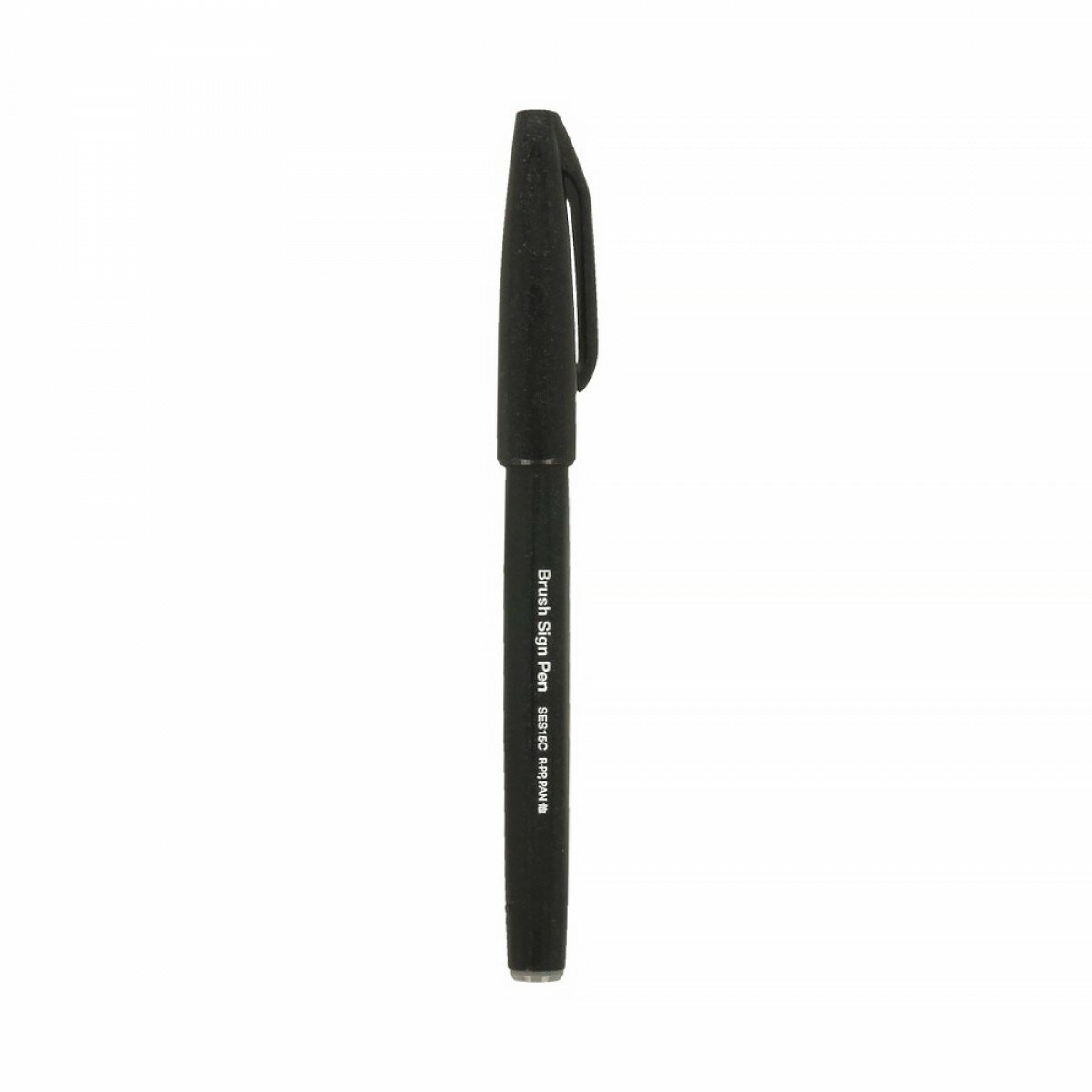 Pentel Фломастер-кисть Brush Sign Pen 2,0 мм кисть SES15C-A черный