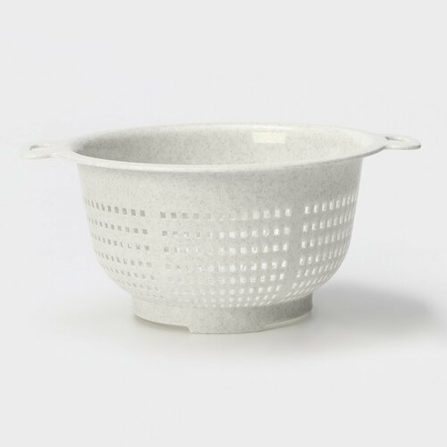 Дуршлаг кухонный d235 см цвет мраморный 366₽