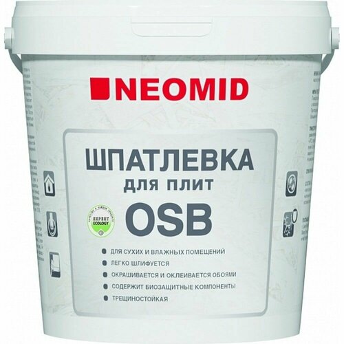 Neomid Шпатлевка для плит OSB 7 кг Н-ШпатлOSB-7