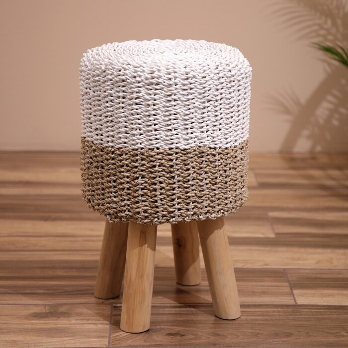 фото Табурет плетёный 33х33х50 см