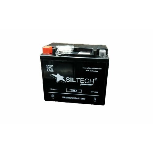 Аккумулятор SILTECH VRLA1212 12V12AH п. п. (YTX12-BS) д150ш86в130/200