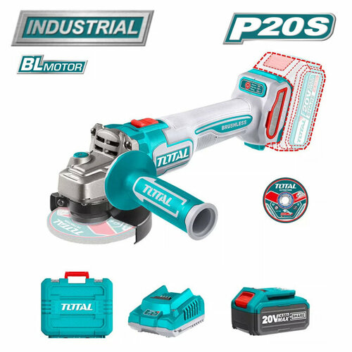 Литий-Ионная Угловая Шлифовальная Машина - Болгарка 20В TAGLI211542 27200₽
