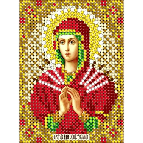 Алмазная мозаика икона 11*15 см