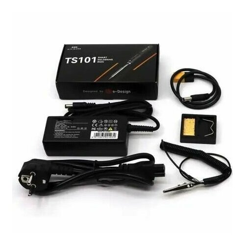 Электрический мини-паяльник TS101 с жалом ВС2 Miniware паяльная станция мощностью 65 Вт с цифровым дисплеем 1089900₽