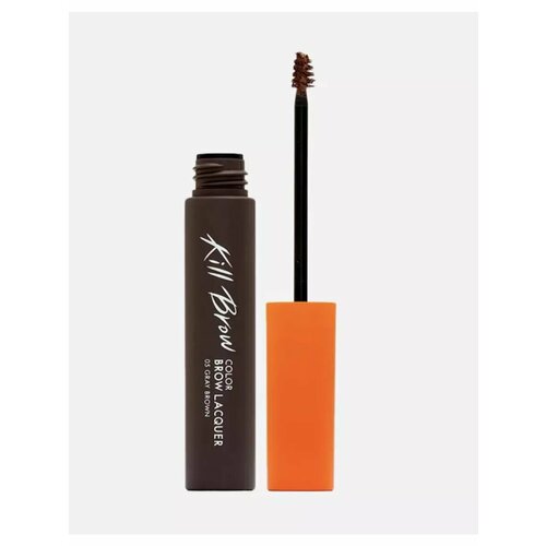 Тушь для бровей kill brow color lacquer 03 peanut brown 2425₽