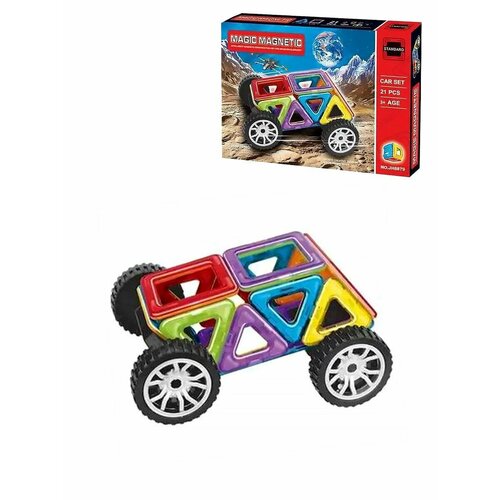 Конструктор магнитный Magic Magnetic 21 деталь JH8879 850₽