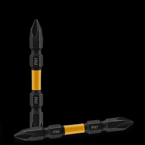 RUNTEC RT-IBD65 Бита ударная двусторонняя RUNTEC H635 65мм PH1PH1 5шт 265₽