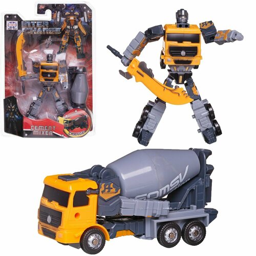 Машина-трансформер InterChange Cement Mixer (трансформация в бетономешалку) 10788/бетономешалка