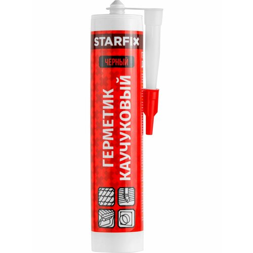 Герметик каучуковый для кровли STARFIX 300 мл черный SM-73025-1 700₽