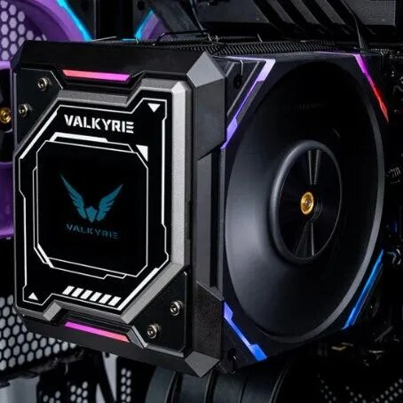 Радиатор с воздушным охлаждением VALKYRIE R125 LOKI 2.4 - дюймовый IPS ЖК - экран, Чёрный — фото 1