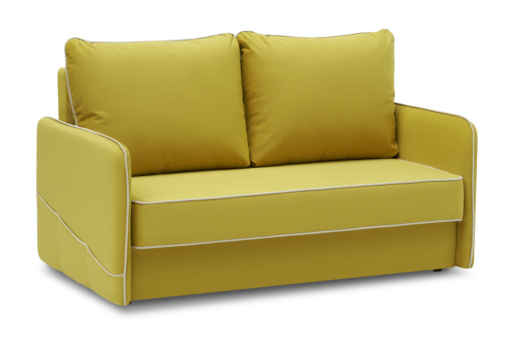 фото Диван Mebior Tech Энерджи горчичный 158х100х93 см