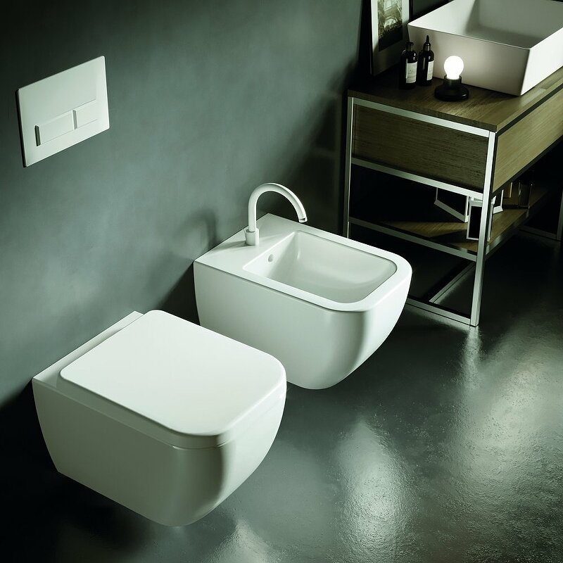 Крышка-сиденье Hatria Bianca Y1VB01 с микролифтом - фото №5