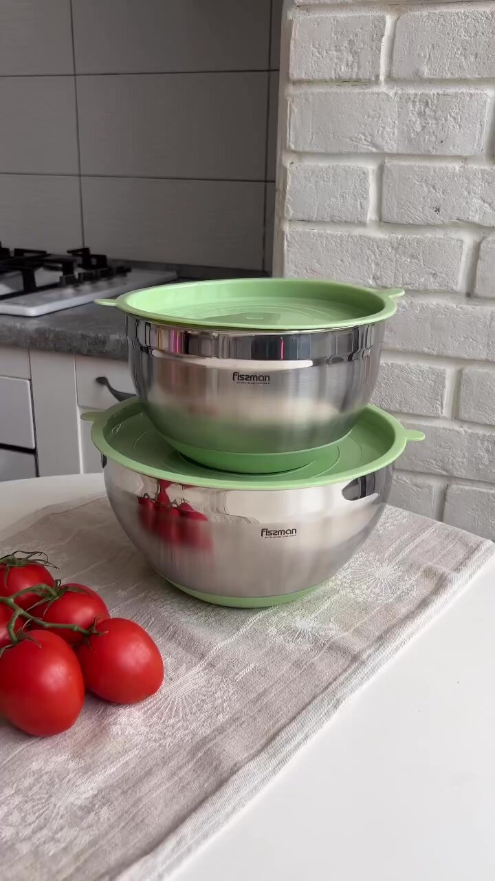 Миска FISSMAN с крышкой 4,5 л — фото 1