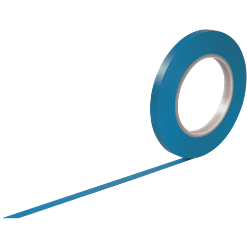 Лента малярная для дизайнерской окраски CarSystem FINE LINE TAPE BLUE, 6мм х 33м, синяя