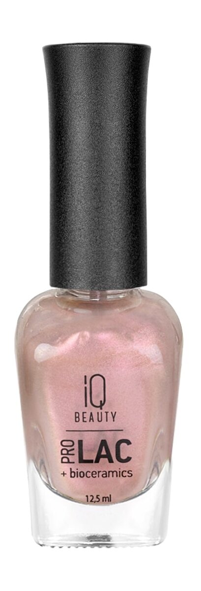 IQ BEAUTY Лак для ногтей укрепляющий с биокерамикой PROLAC+bioceramics, 12,5 мл, 082