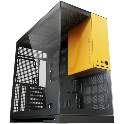 Корпус Geometric Future Model 5 Black Yellow (1AM5WKBY00100) черный