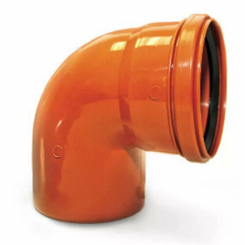 Отвод Политэк 160016090 ПП 16090 канализационный наружный 1270₽