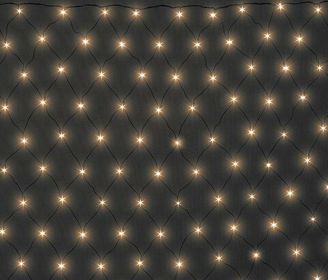 Гирлянда электрическая Сетка (18*24) супер-яркие 320л8ф желтый(27)Э083202 MOROZCO