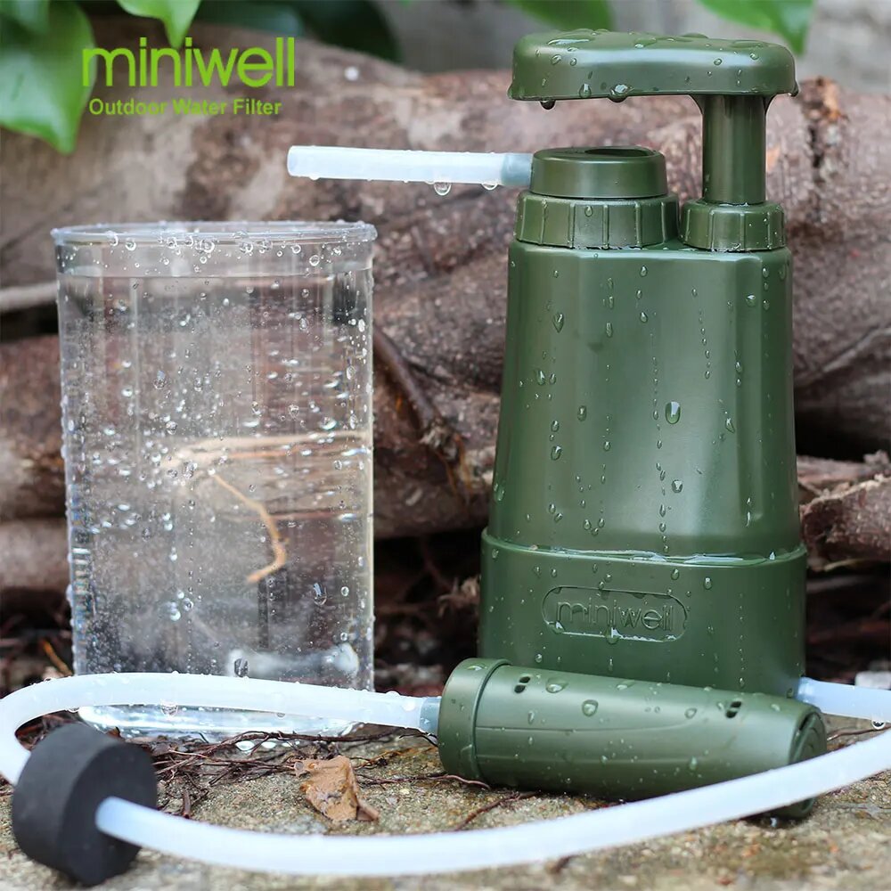 Фильтр для откачки воды miniwell L610 + сменные фильтры L610 (включает предварительный фильтр, угольный фильтр и ультрафильтрационный фильтр)