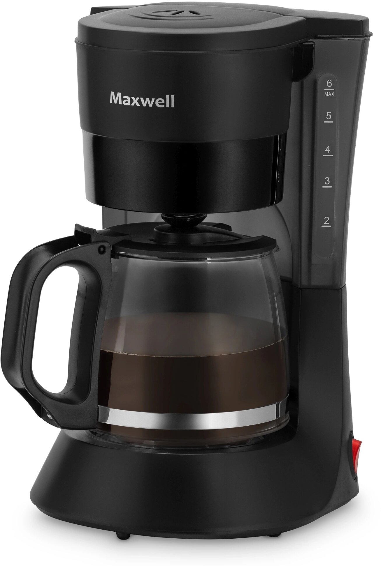 MW-1650 / Кофеварка Maxwell MW-1650 капельная черный