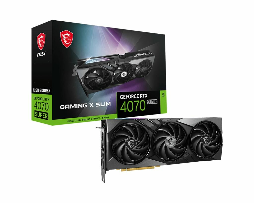 Видеокарта Gigabyte NVIDIA GeForce RTX 4070 Super 12Gb 192bit