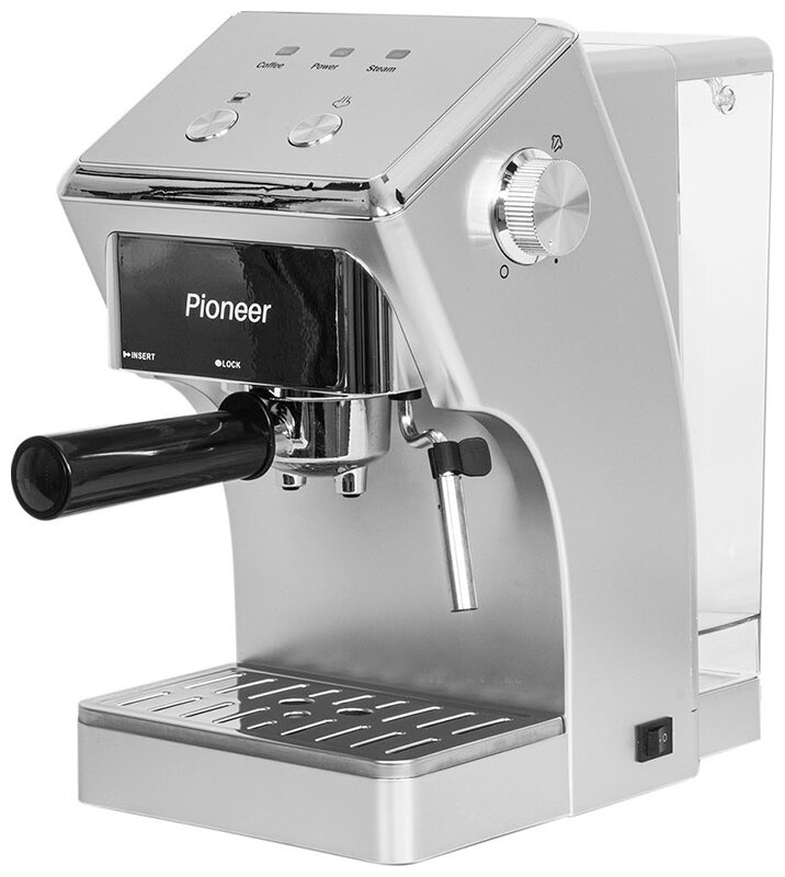 Кофеварка Pioneer CM115P silver