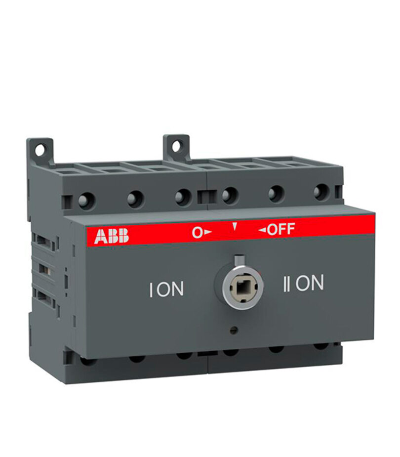 Электро рубильник реверсионный ABB 63 A без ручки 1SCA105338R1001