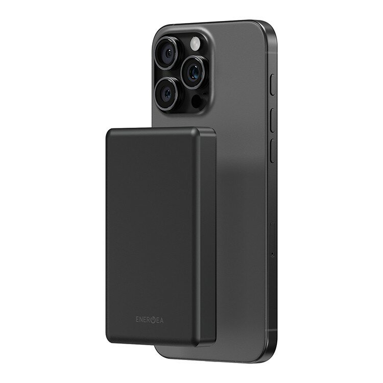 Energea АКБ AluPac 10K 10000W MagSafe 15W USB-C 20W Ultra Light Aluminium Gunmetal